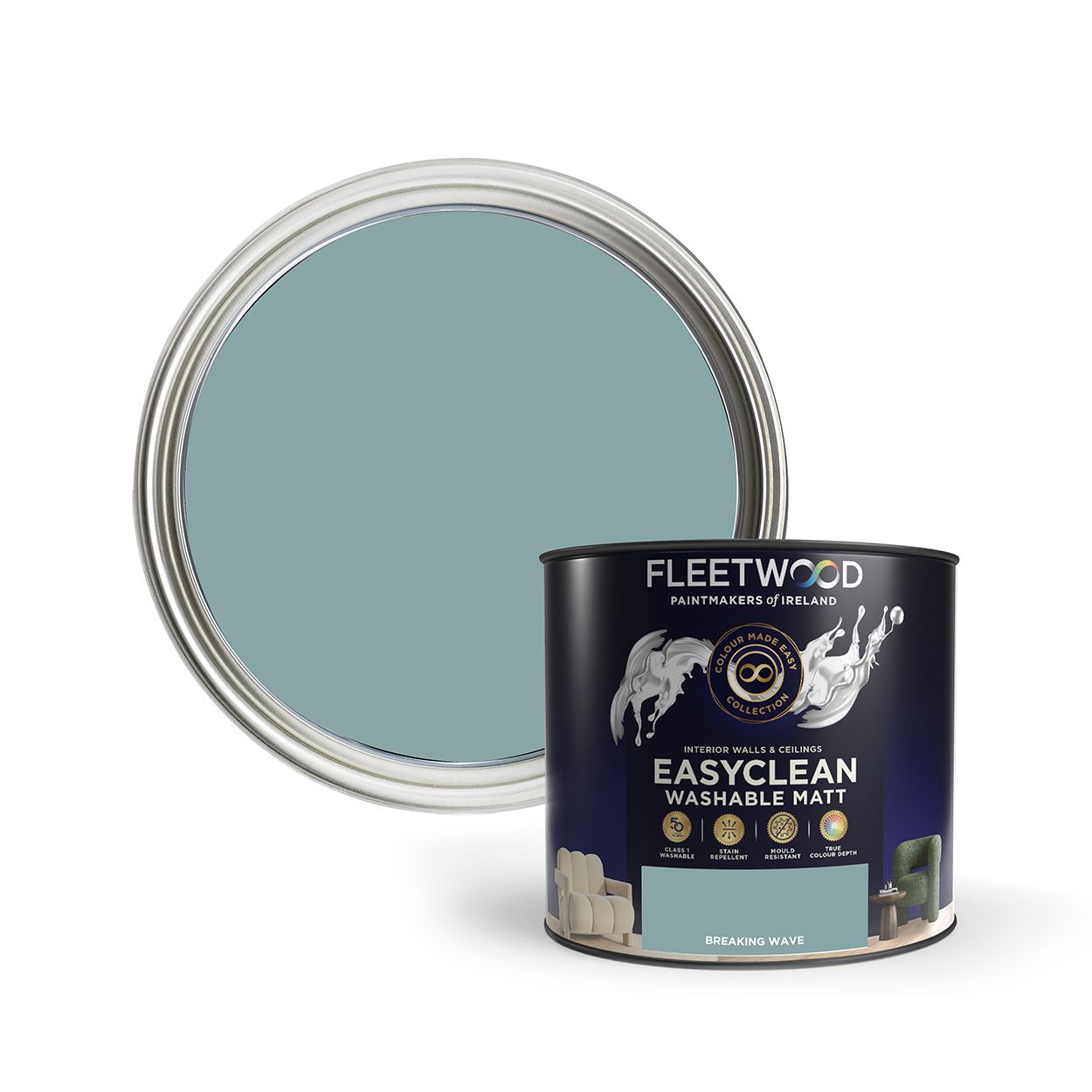 2.5L Fleetwood Easyclean Matt Breaking Wave