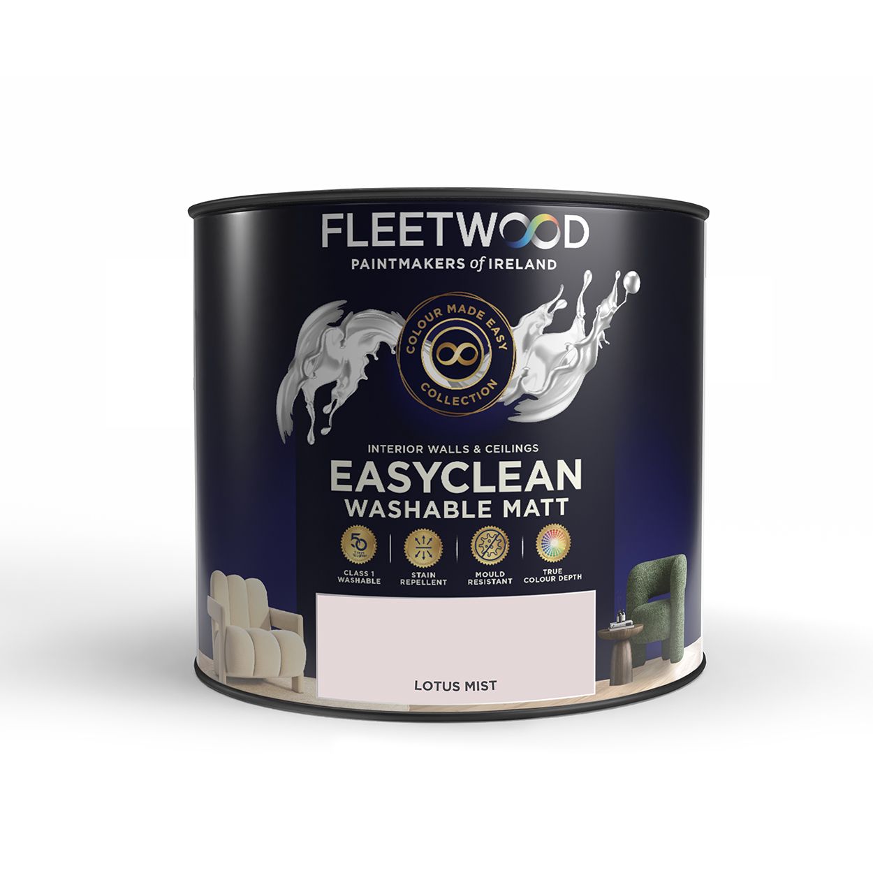 2.5L Fleetwood Easyclean Matt Lotus Mist