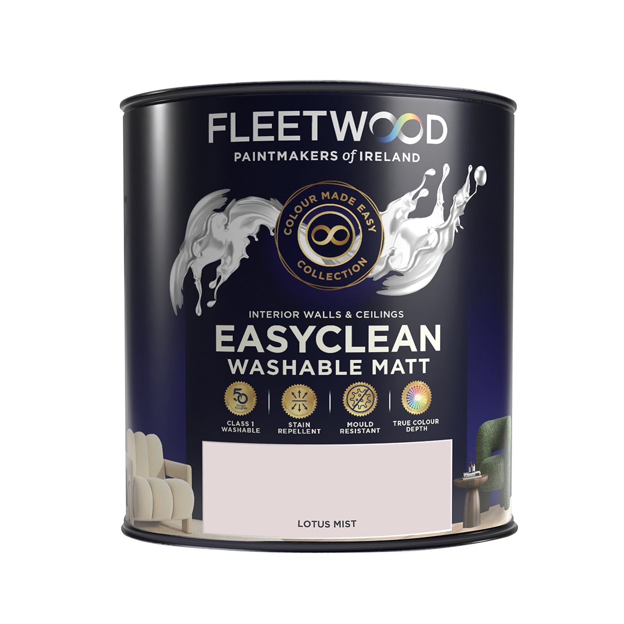 5L Fleetwood Easyclean Matt Lotus Mist
