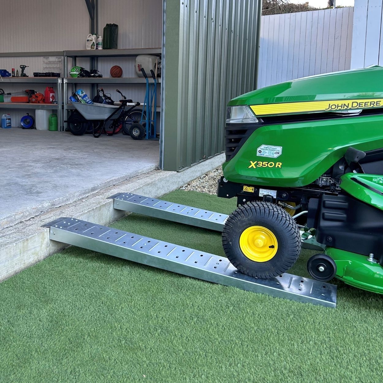 Adman Multipurpose Ramps (only available to order with an Adman Garden Shed)