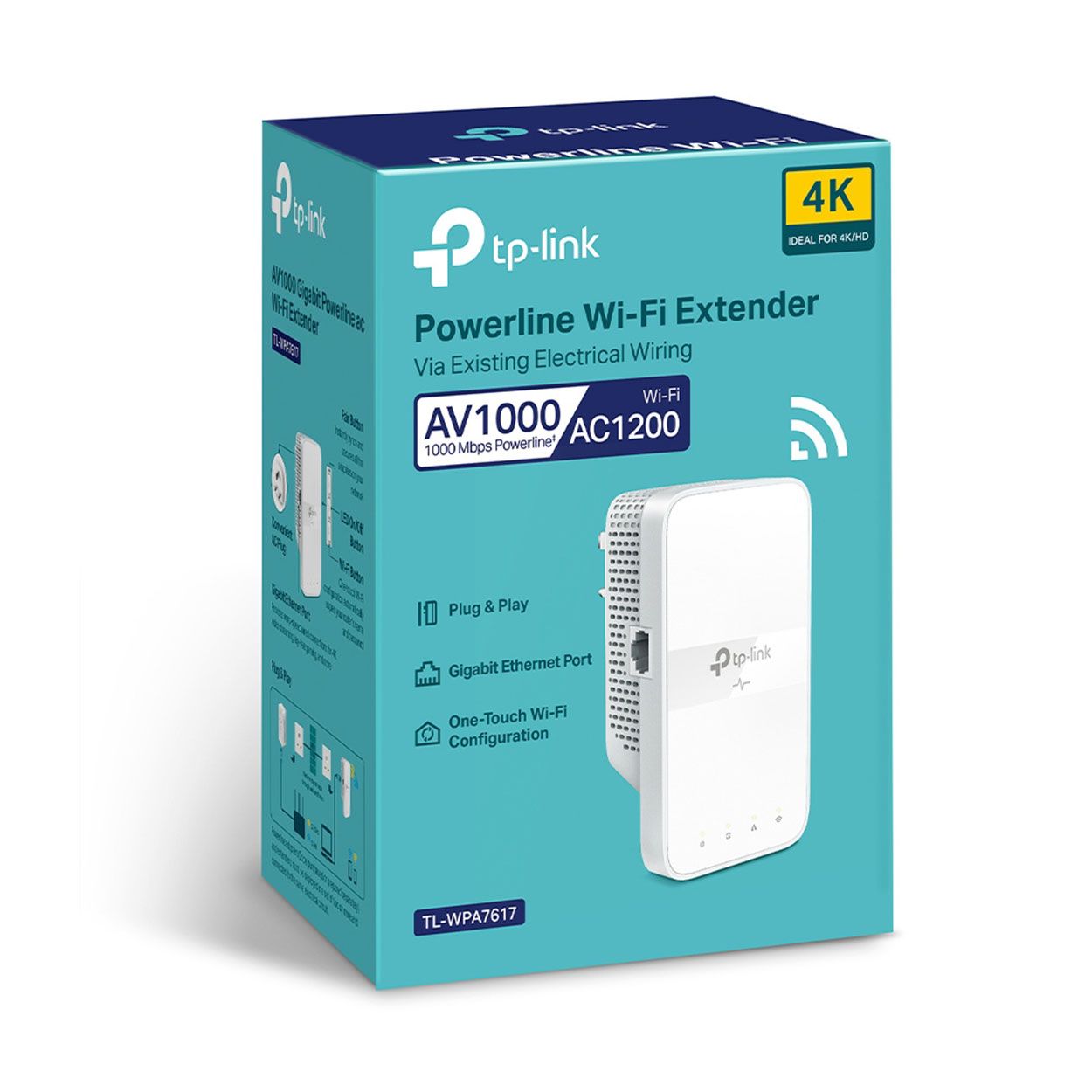 Tp Link Av1000 Gigabit Powerline Wi-Fi Extender