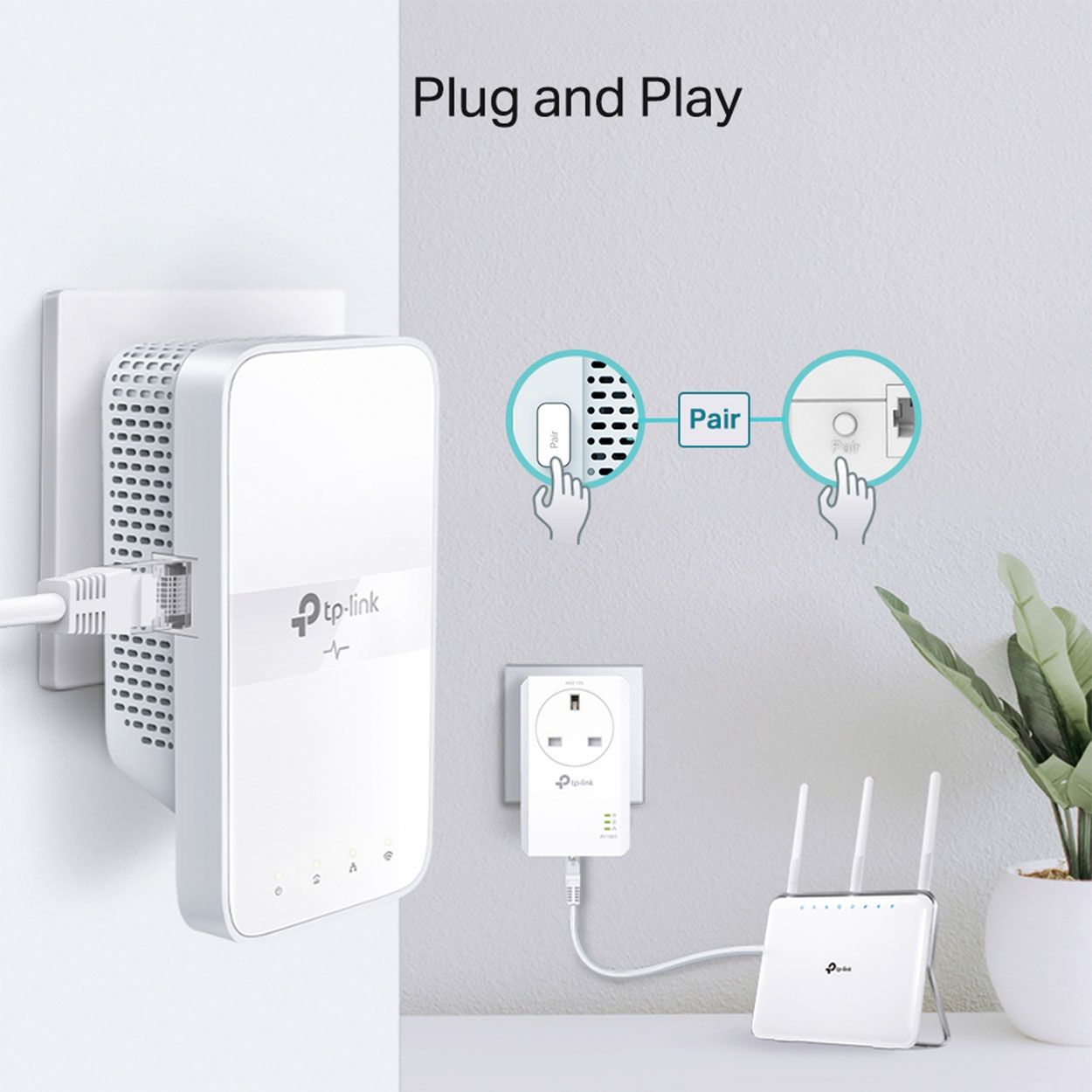 Tp Link Av1000 Gigabit Powerline Wi-Fi Extender