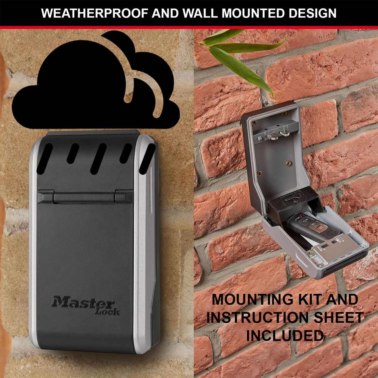 Master Lock Wall Mounted Key Lock Box