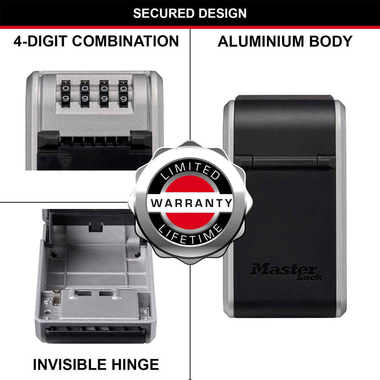 Master Lock Wall Mounted Key Lock Box