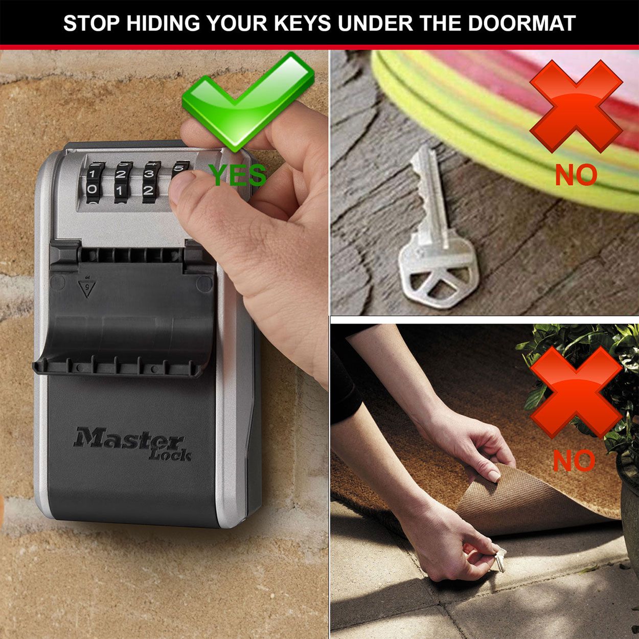 Master Lock Wall Mounted Key Lock Box