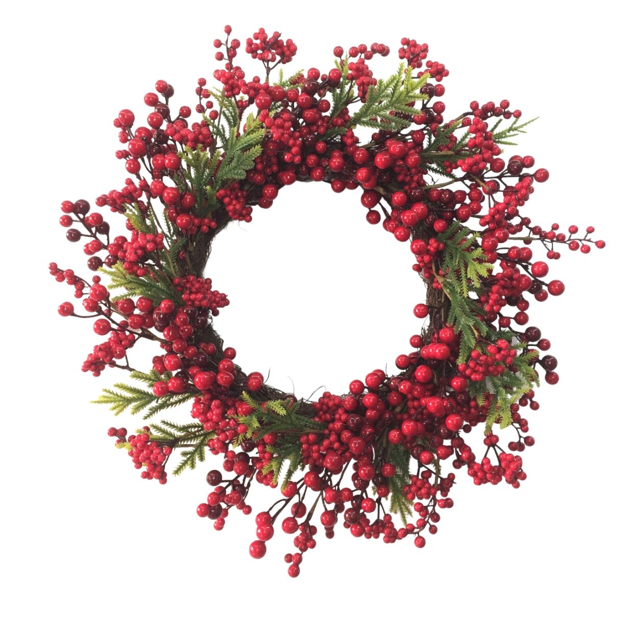 Red Berry Wreath 60cm