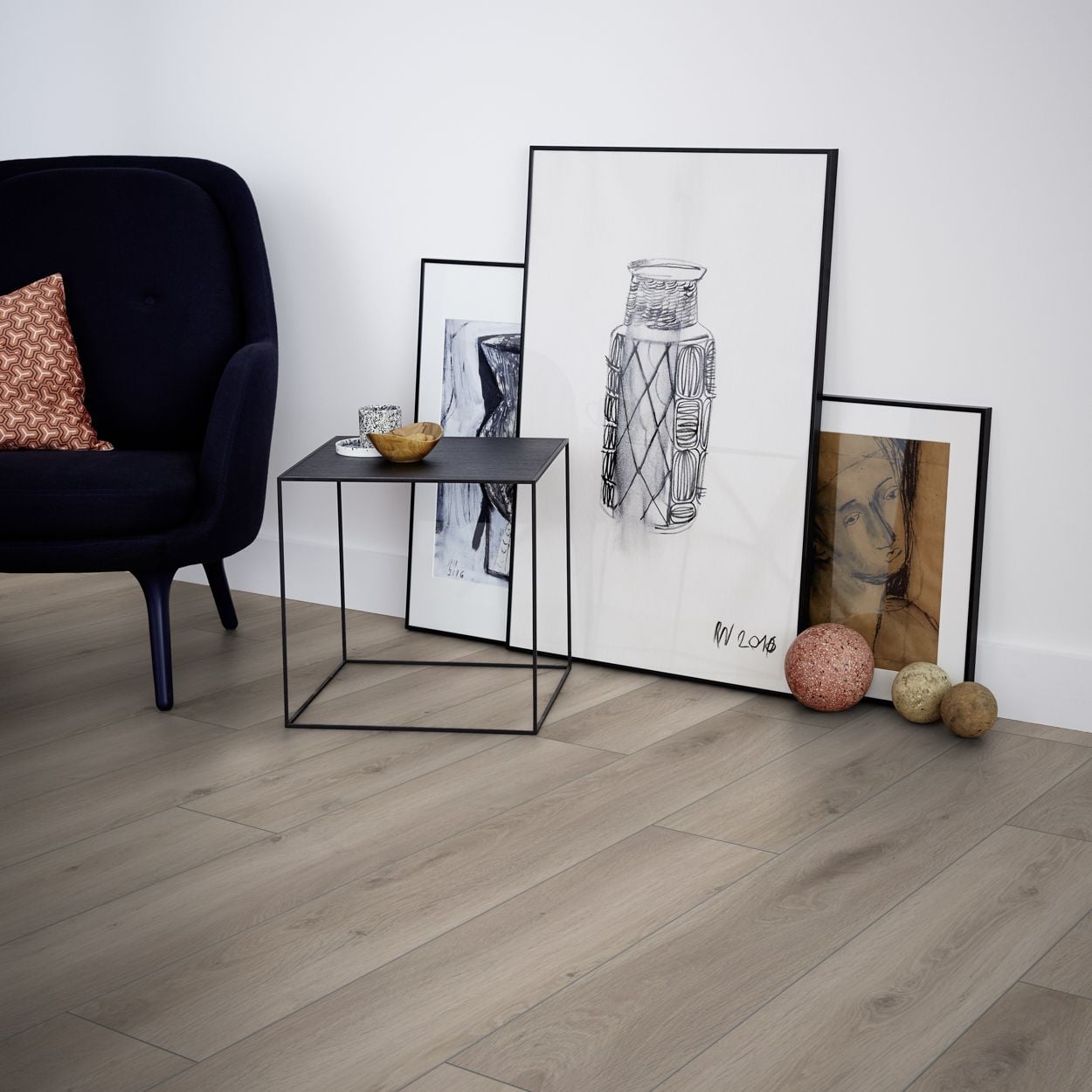 10mm Express Floor Platinum Oak 4V 1.596sqm