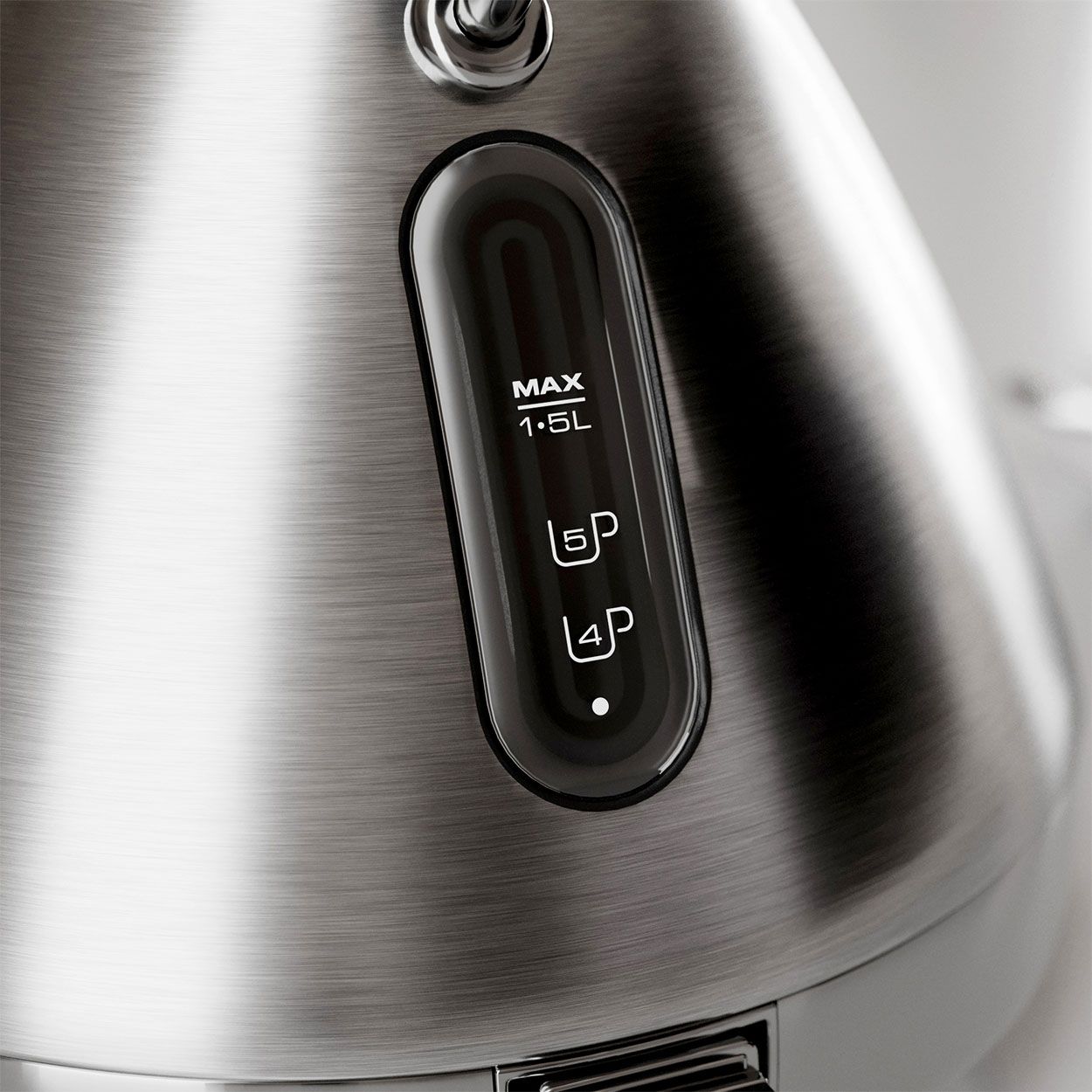 Morphy Richards Venture Metal Pyramid Kettle Stainless Steel