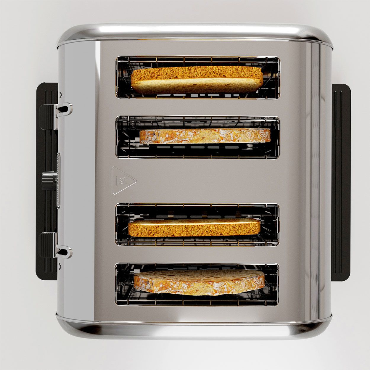 Morphy Richards Venture 4 Slice Toaster Stainless Steel