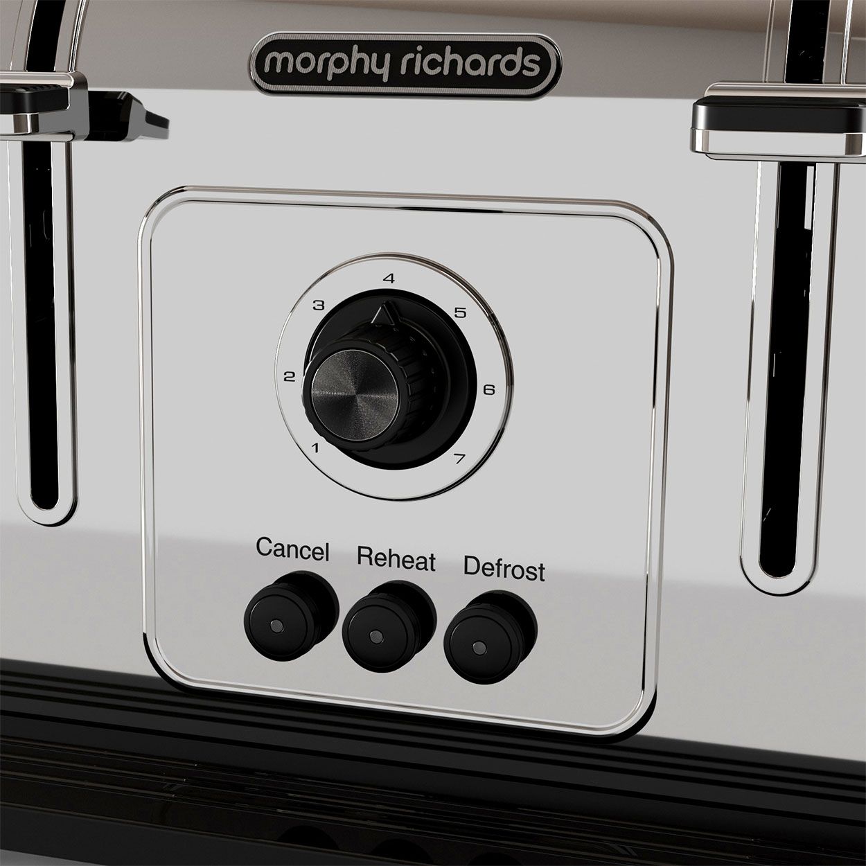 Morphy Richards Venture 4 Slice Toaster Stainless Steel