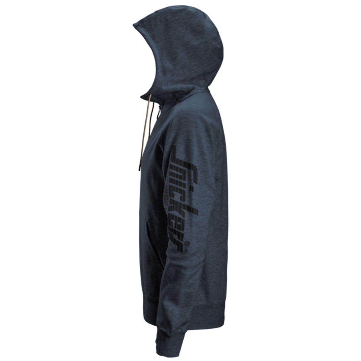 Snickers Logo Full Zip Hoodie Dark Navy S