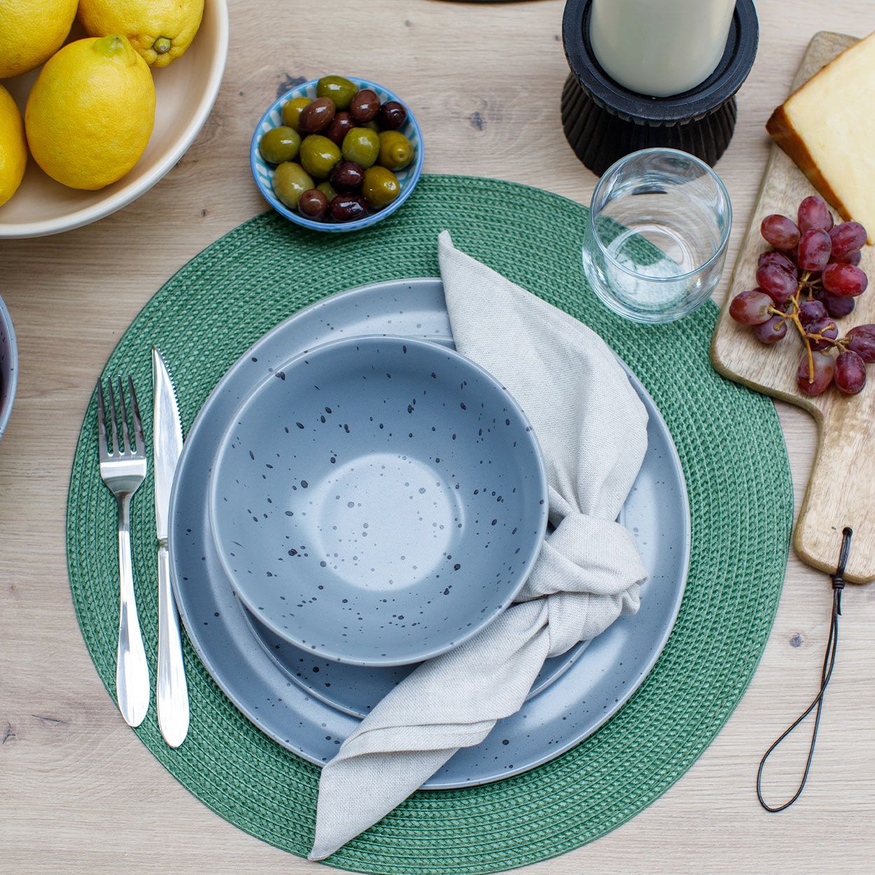 Grey Speckle Bowl