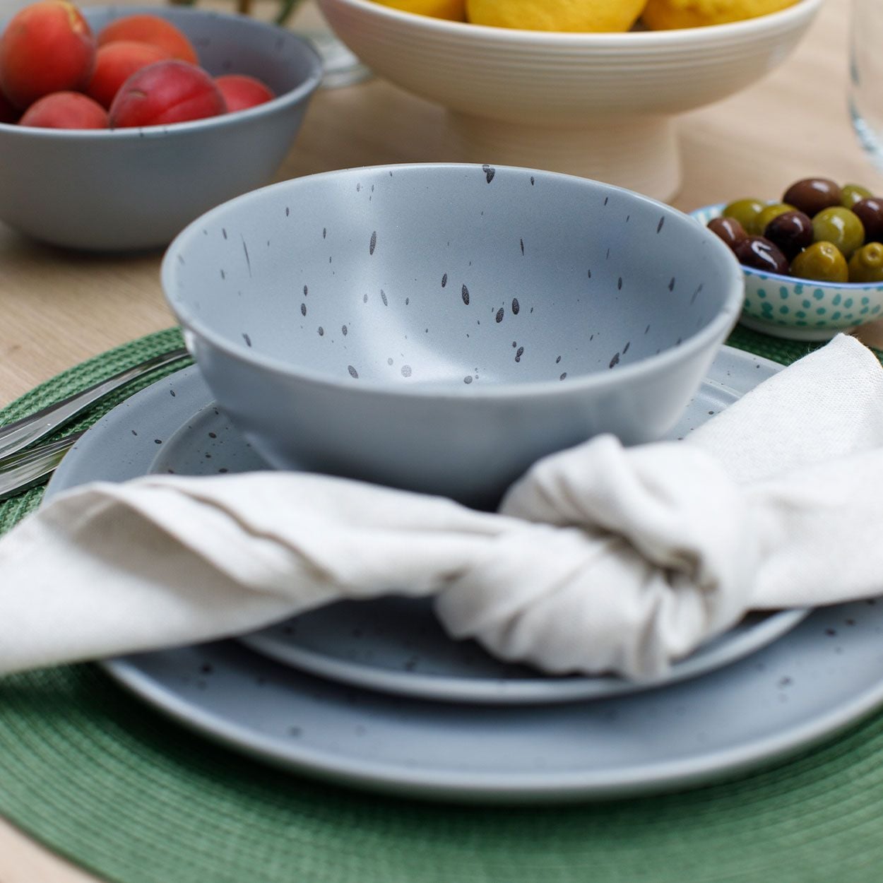 Grey Speckle Bowl