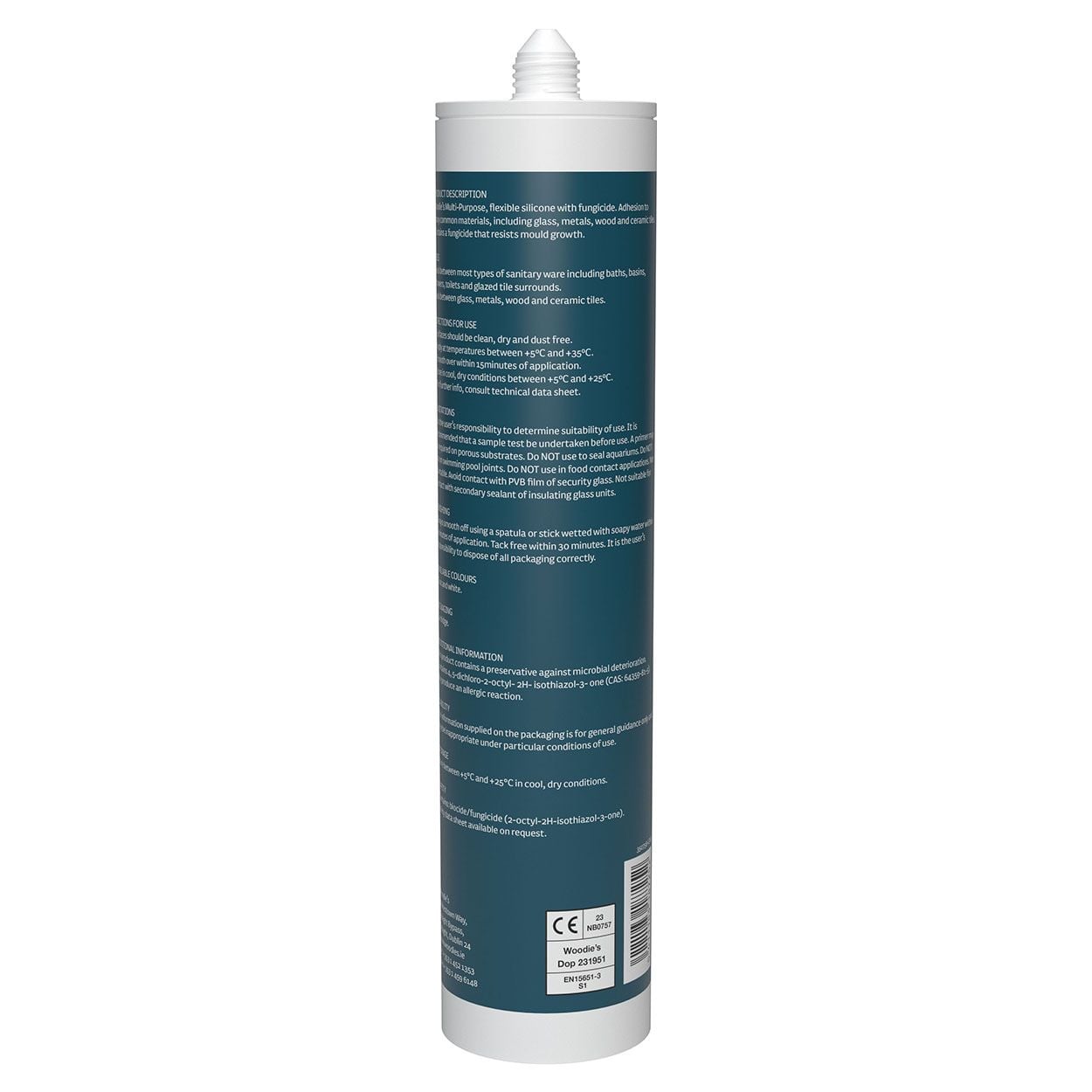 Woodie's Multi-Purpose Silicone White 280Ml