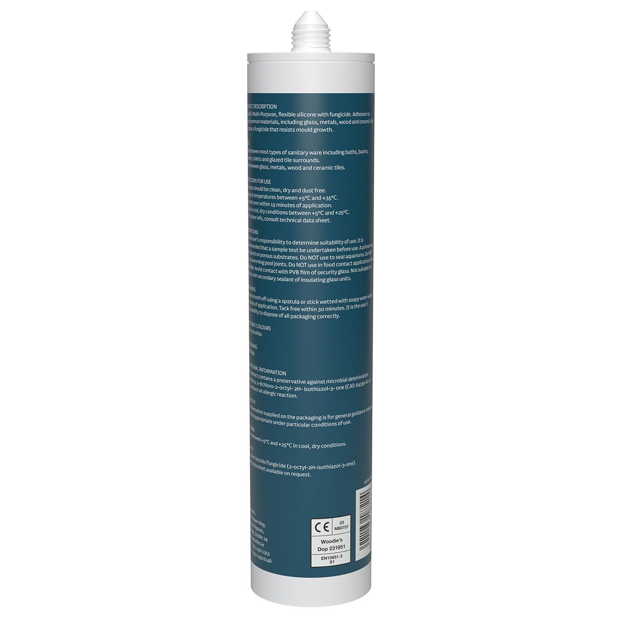 Woodie's Multi-Purpose Silicone Clear 280Ml