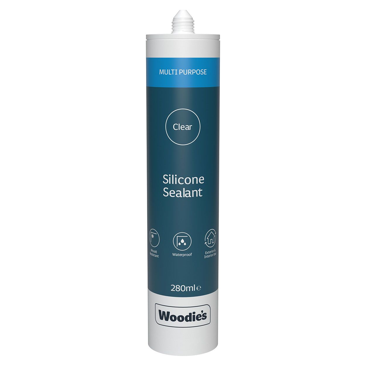 Woodie's Multi-Purpose Silicone Clear 280Ml