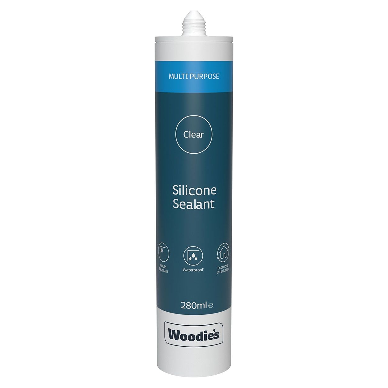 Woodie's Multi-Purpose Silicone Clear 280Ml