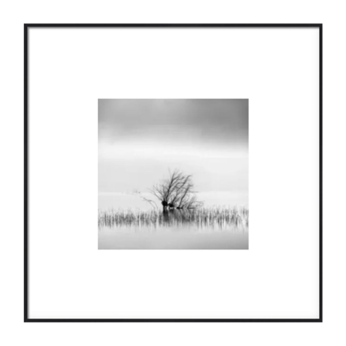 Black Aluminum Art 4 Scenery Picture -50cm x 50cm