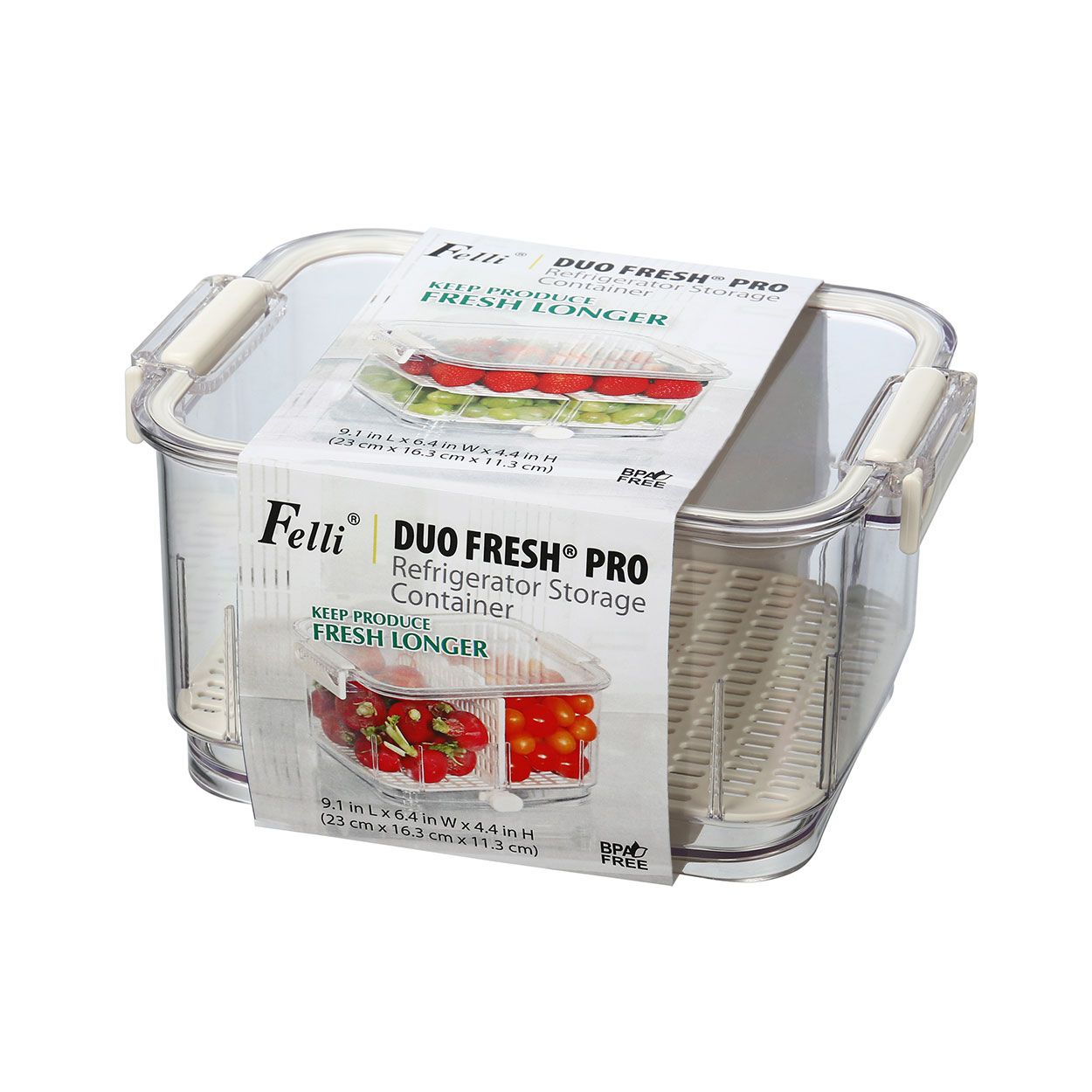 Duo Storage Container 23cm