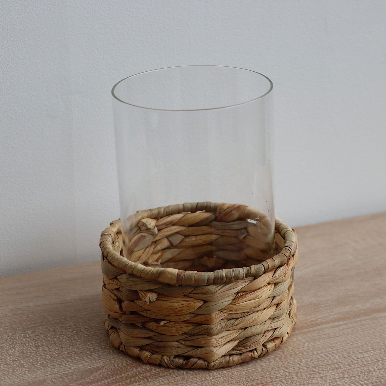 Glass Candle Holder