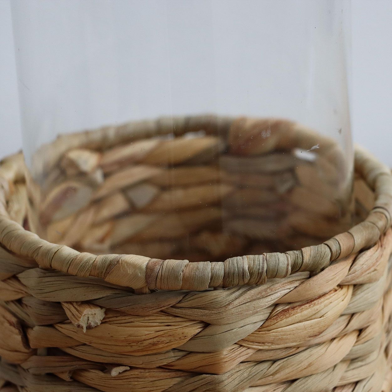 Glass Candle Holder