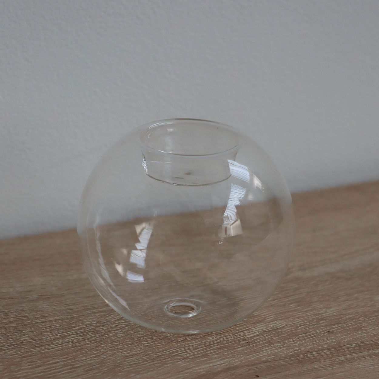 Glass Candle Holder