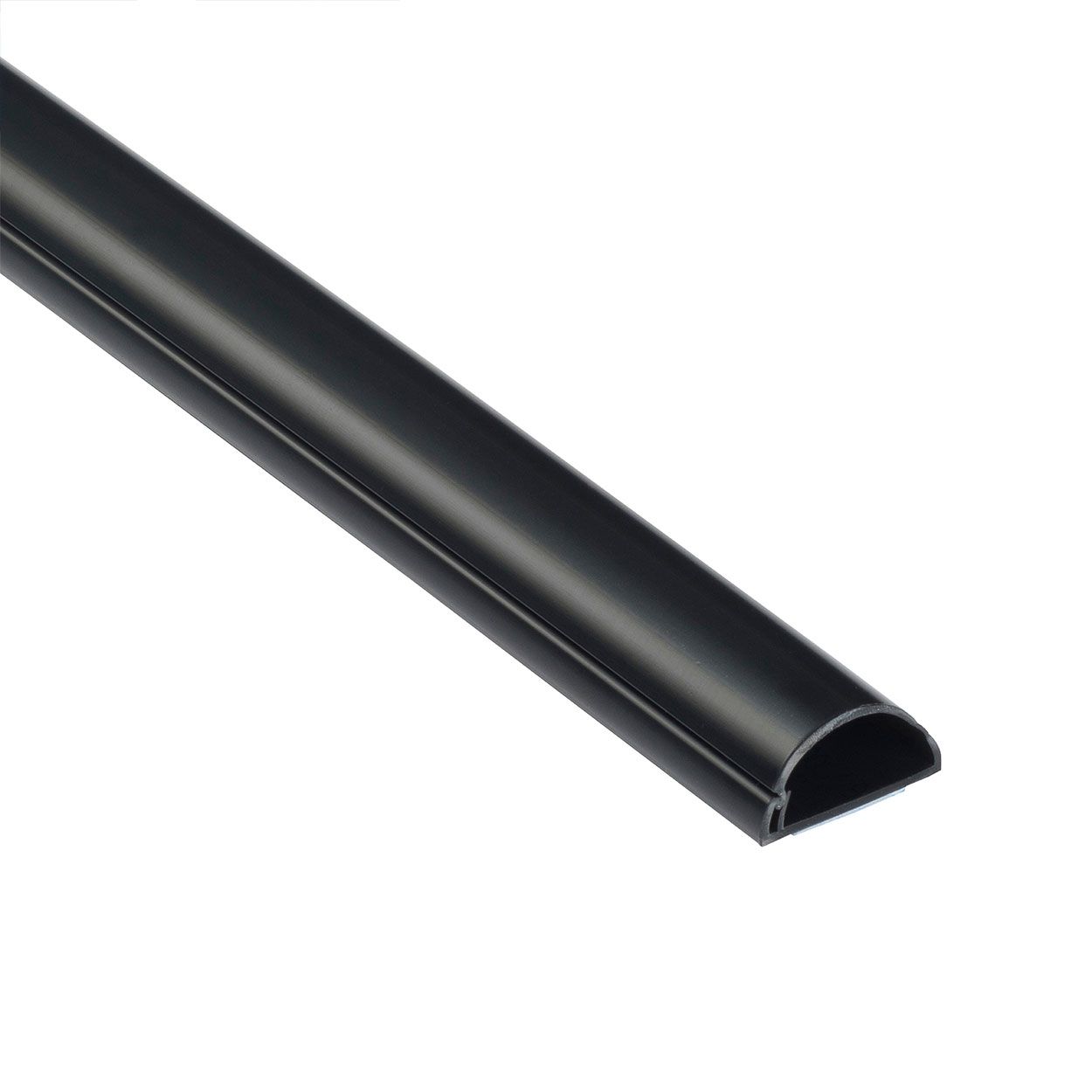 D-Line 2M Trunking 30X15 1/2 Round-Black