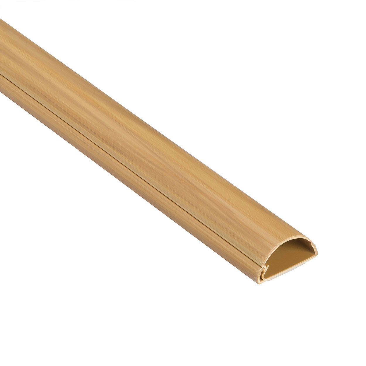 D-Line 2M Trunking 30X15 1/2 Round-Wood Effect