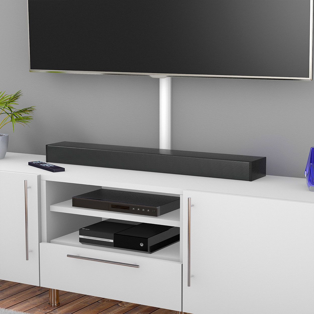 D-Line 1M Length Trunking 50X25 - White