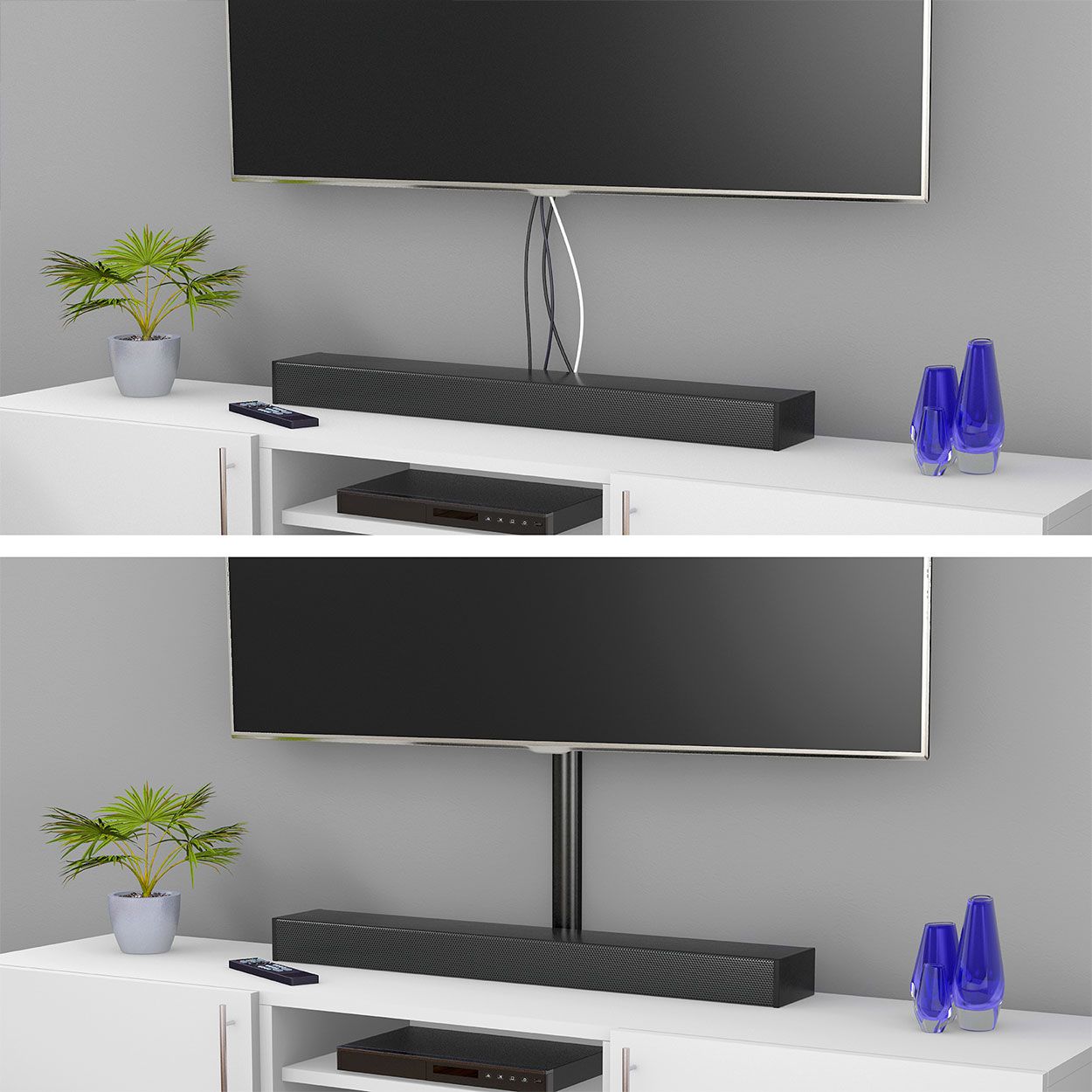 D-Line 1M Length Trunking 50X25 - Black