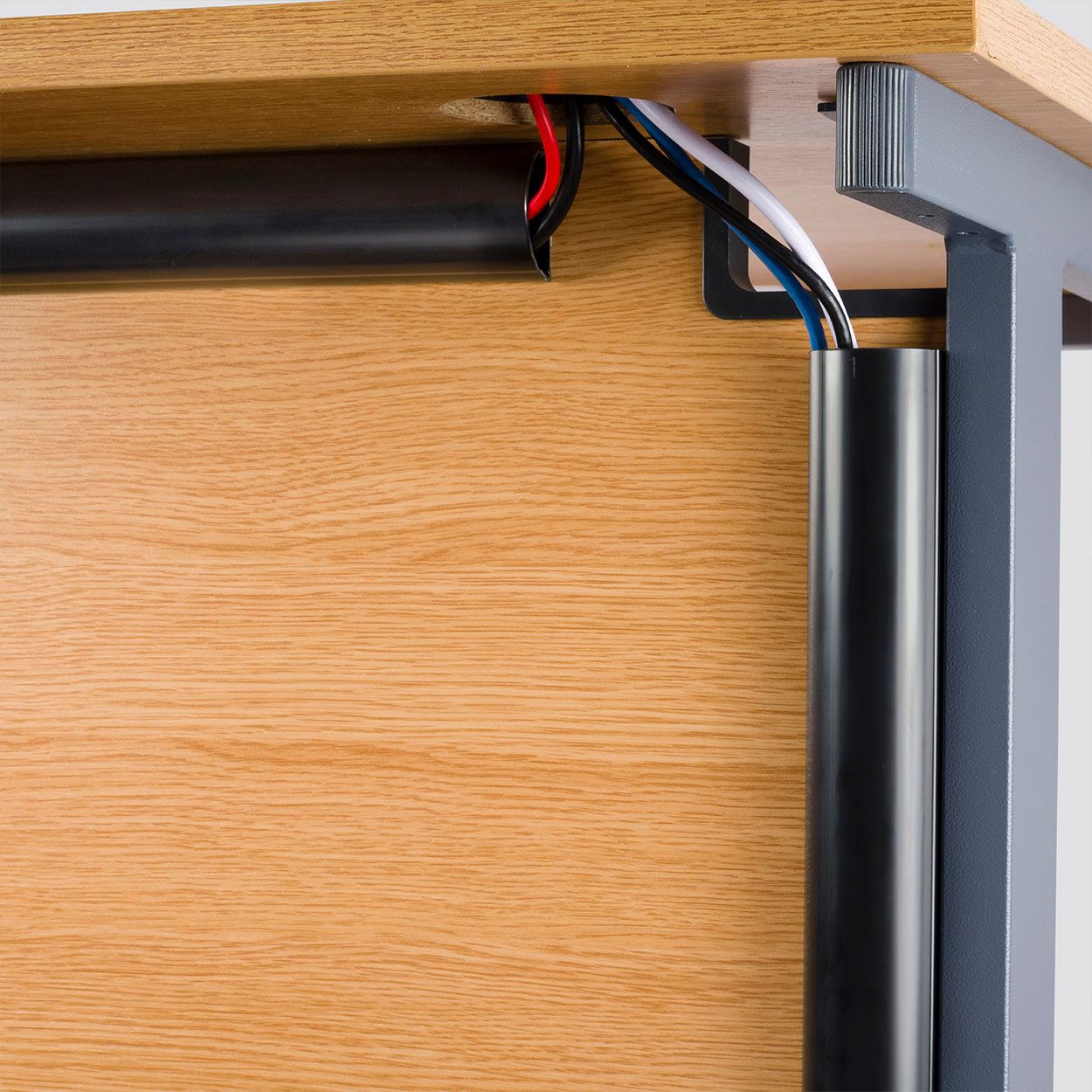 D-Line 1M Length Trunking 50X25 - Black