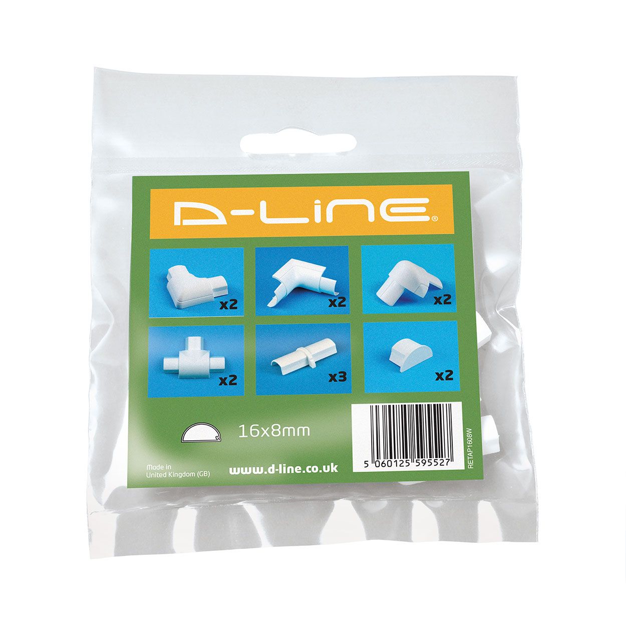 D-Line Accessory Pack 16/08 - White