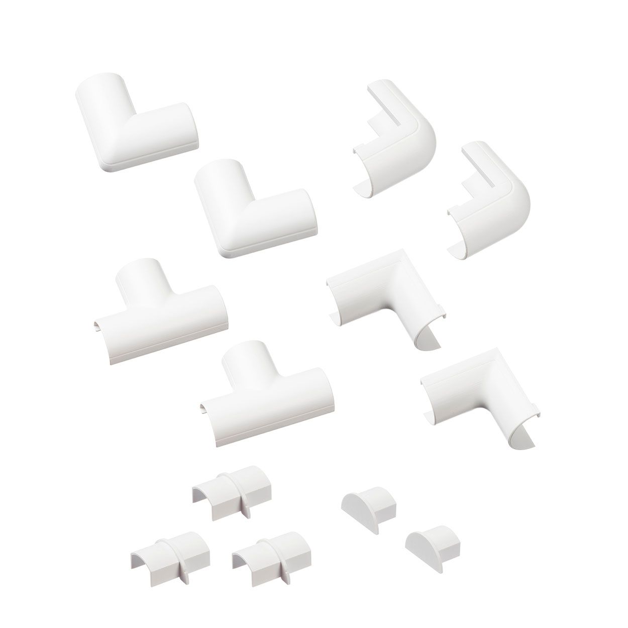 D-Line Clip-Over Accessory Multipack 20X10 - White