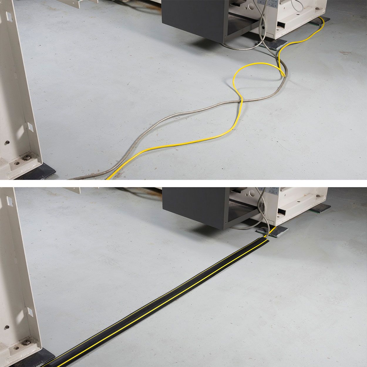 D-Line Floor Cable Cover 1.8M, 30X10Mm