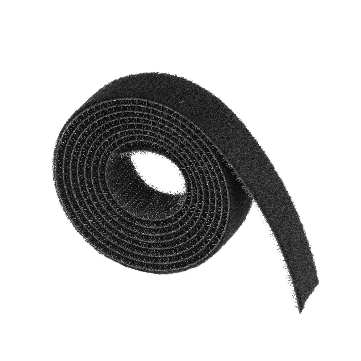 D-Line Cable Tidy Hook & Loop Band 20Mm Black 1.2M