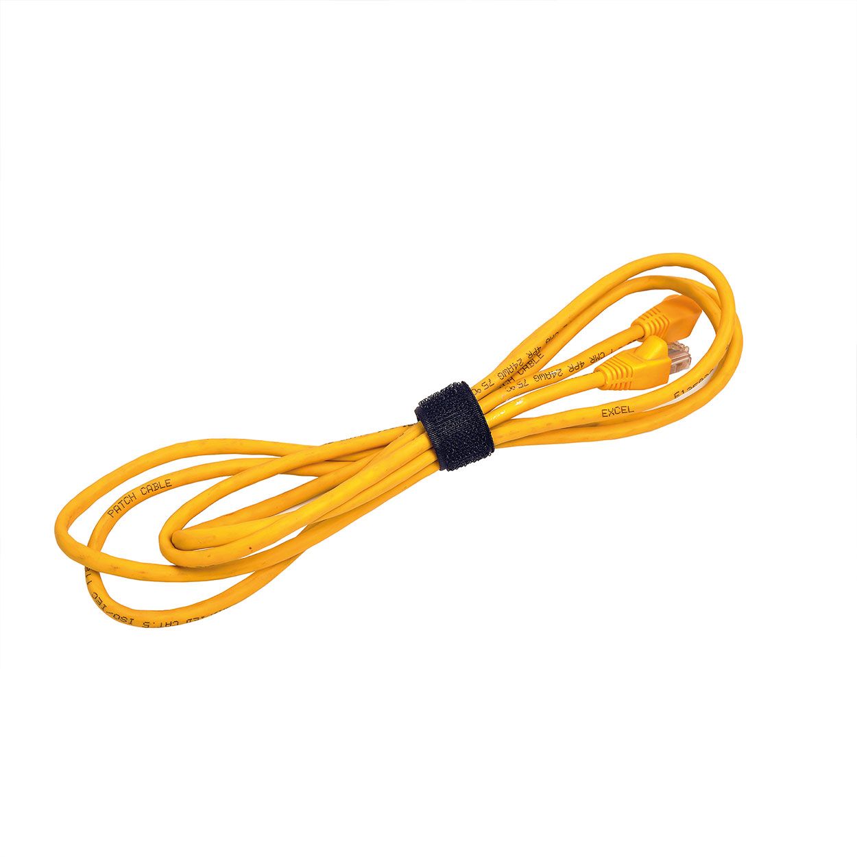 D-Line Cable Tidy Hook & Loop Band 20Mm Black 1.2M