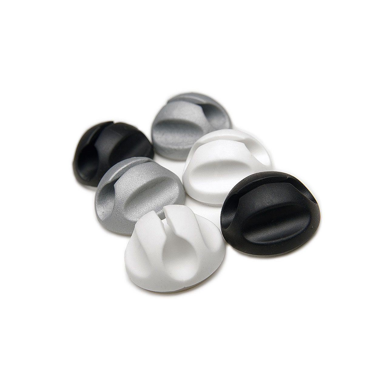 D-Line Cable Tidy Bases (Pack Of 6)