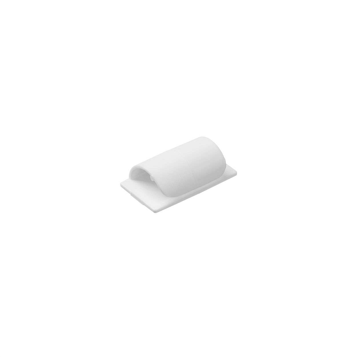 D-Line Cable Tidy Clips - White (Pack Of 6)