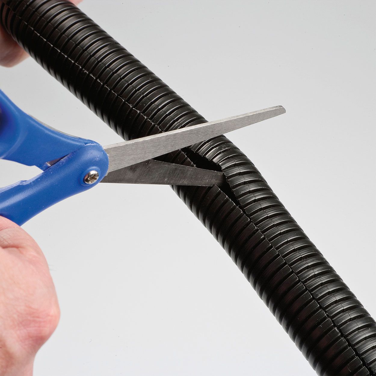 D-Line Cable Tidy Tube, 32Mm Dia. Black - 1.1M