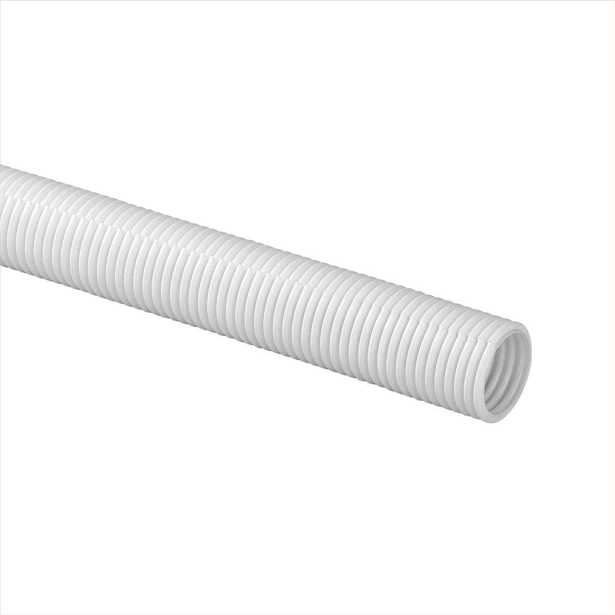D-Line Cable Tidy Tube, 32Mm Dia. White - 1.1M