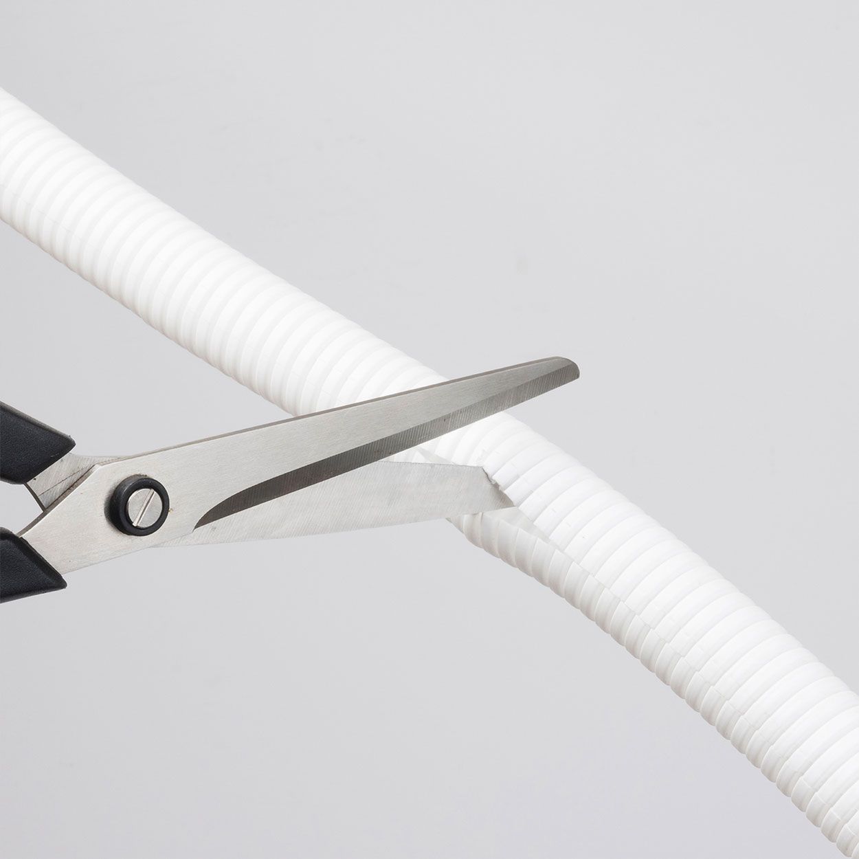 D-Line Cable Tidy Tube, 32Mm Dia. White - 1.1M