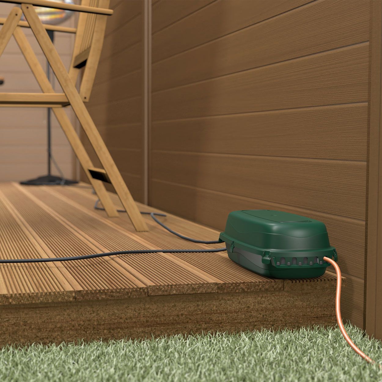 D-Line Outdoor Cable Management Box Ip 54- Green
