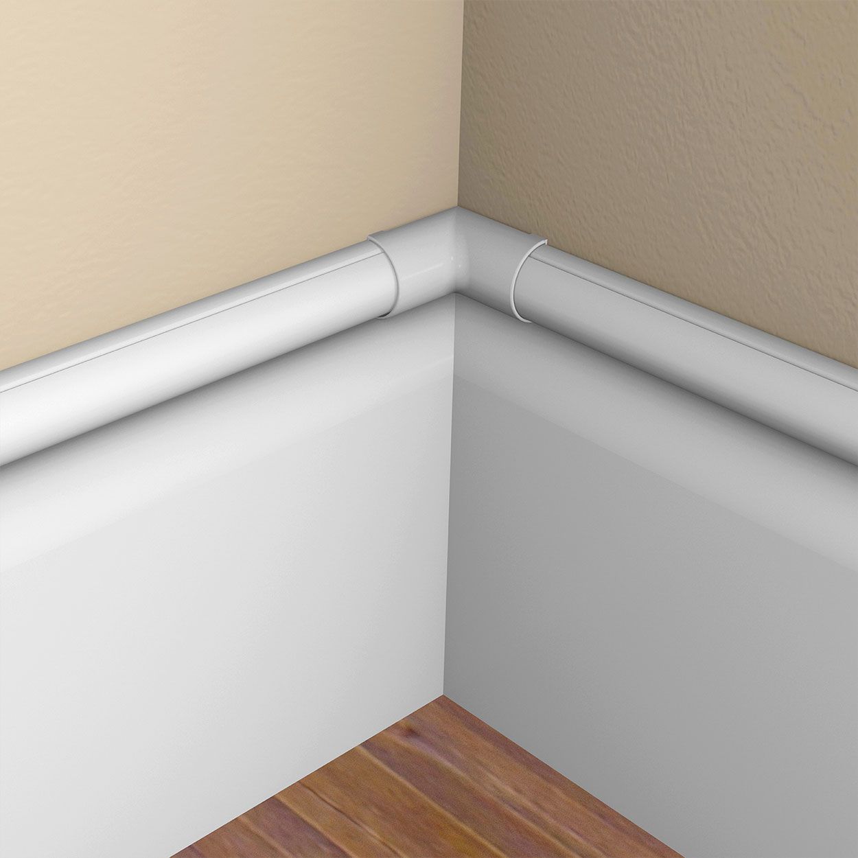 D-Line 20X10Mm Trunking Kit With 12 Accessories