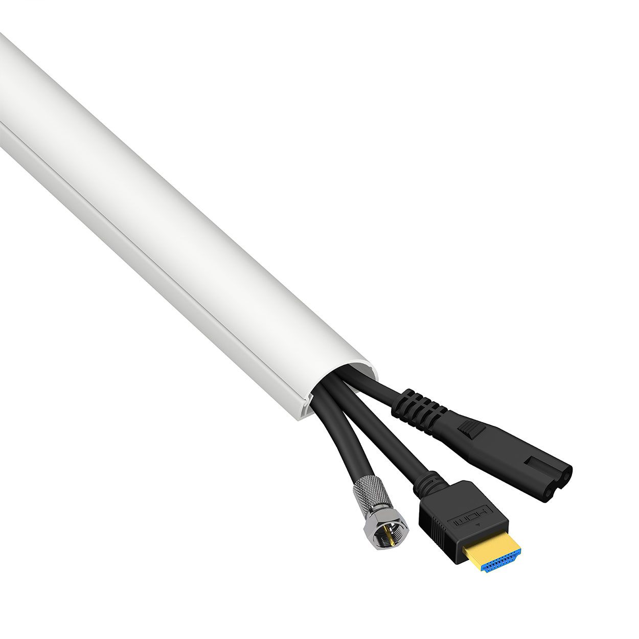 D-Line 30X15Mm Trunking Kit With 10 Accessories