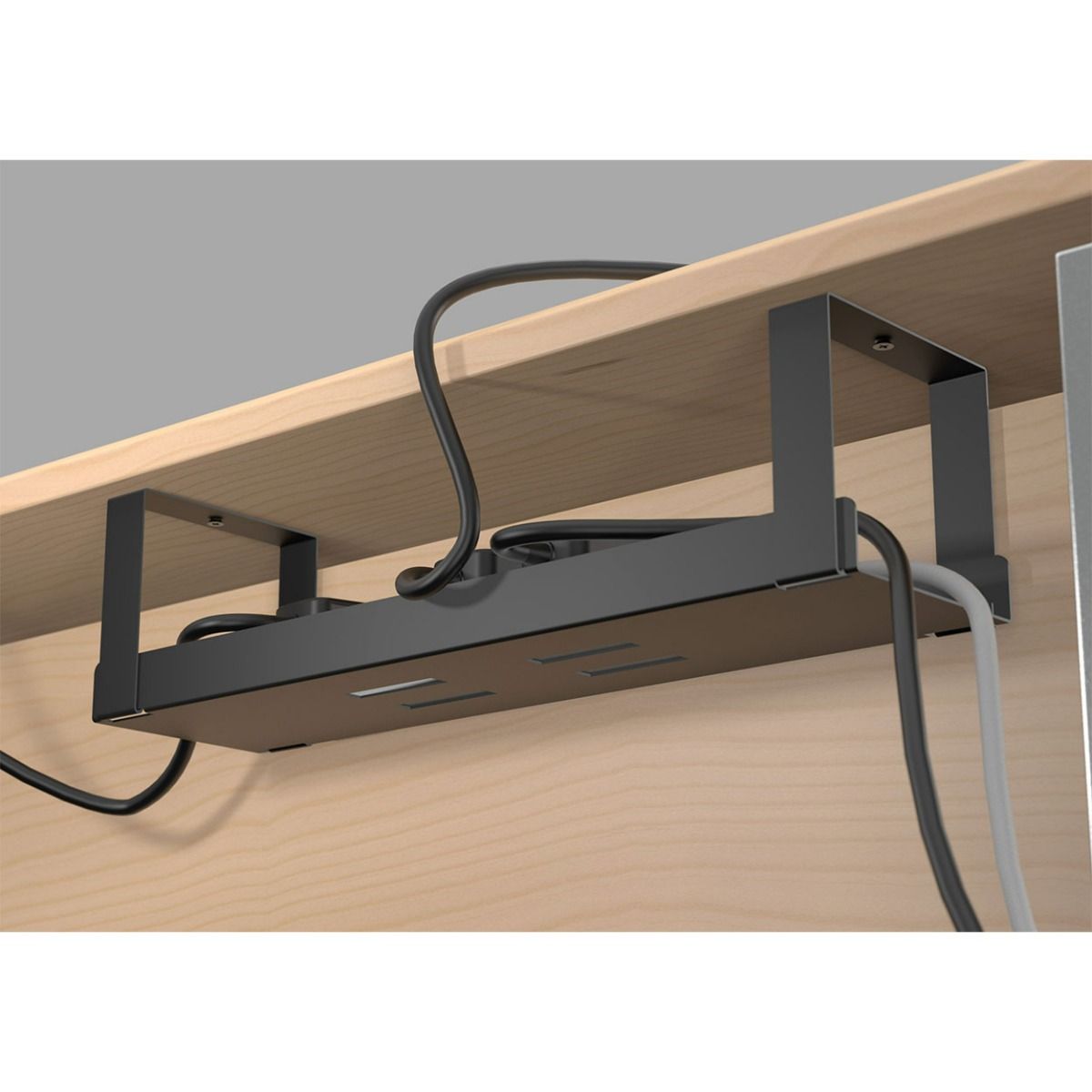 D-Line Cable Tidy Tray - Black