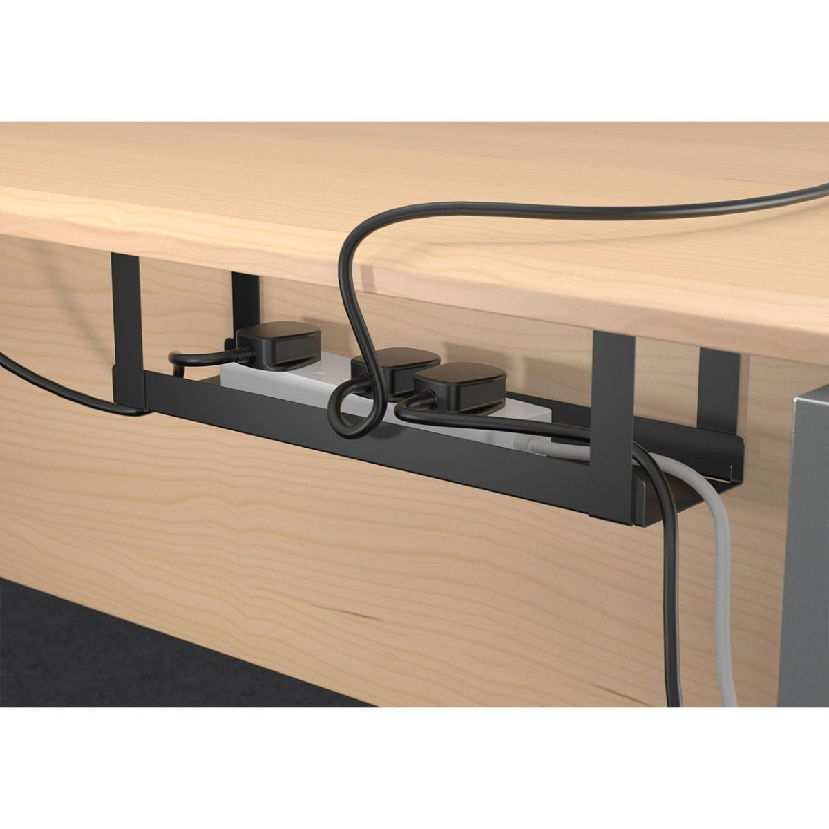 D-Line Cable Tidy Tray - Black