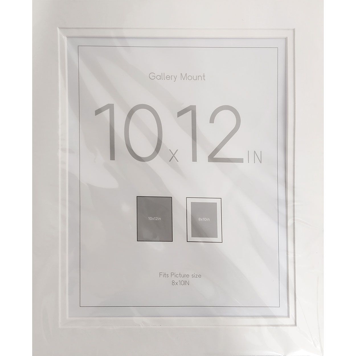 Double Mount Cream 10" x 12"