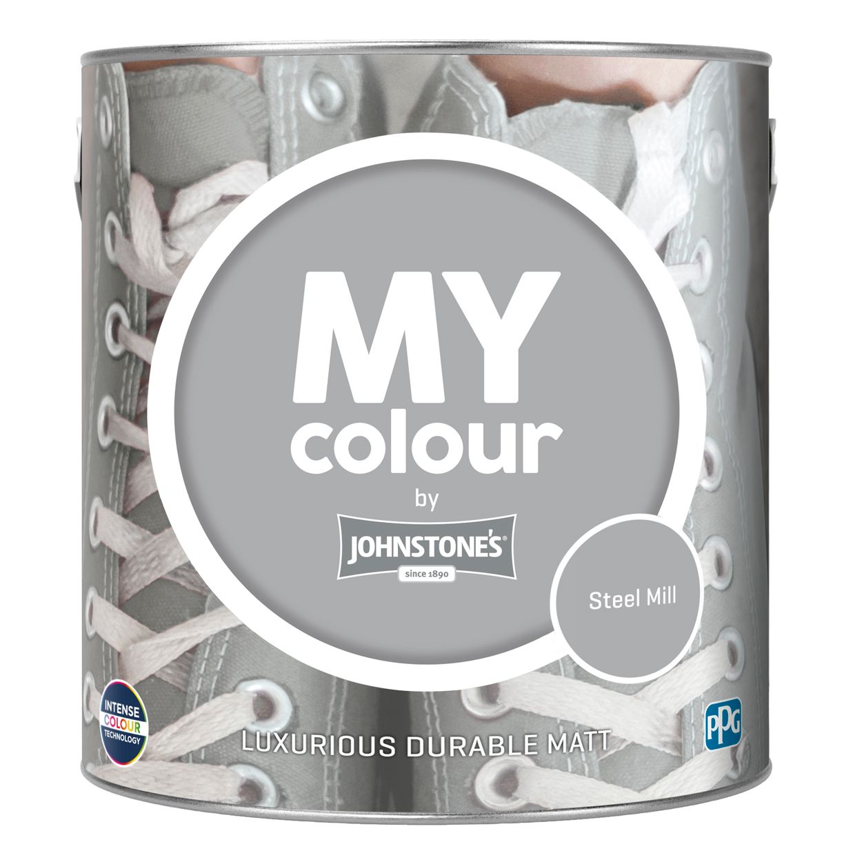 My Colour Durable Matt Steel Mill 2.5L