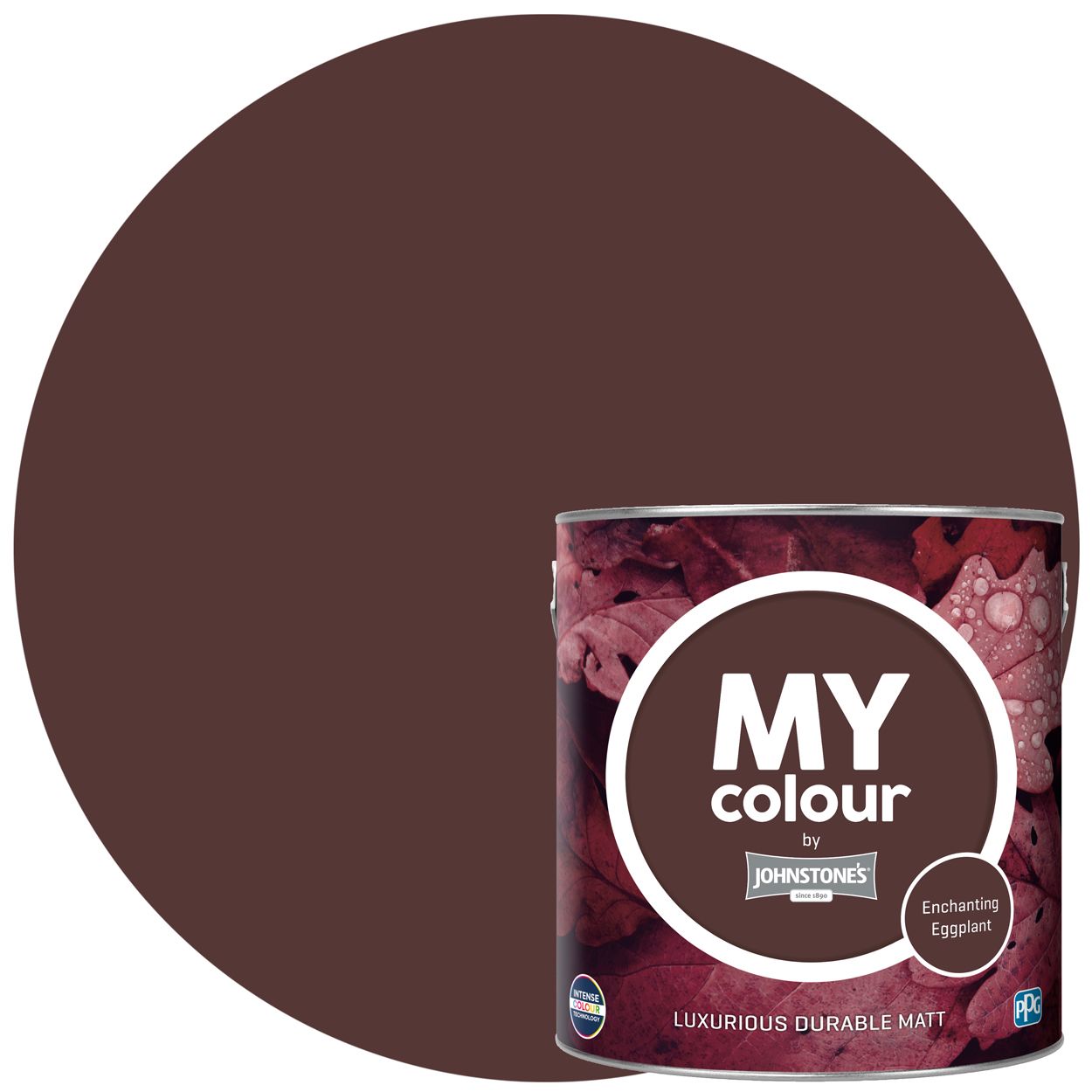 My Colour Durable Matt Enchanting Eggplant 2.5L
