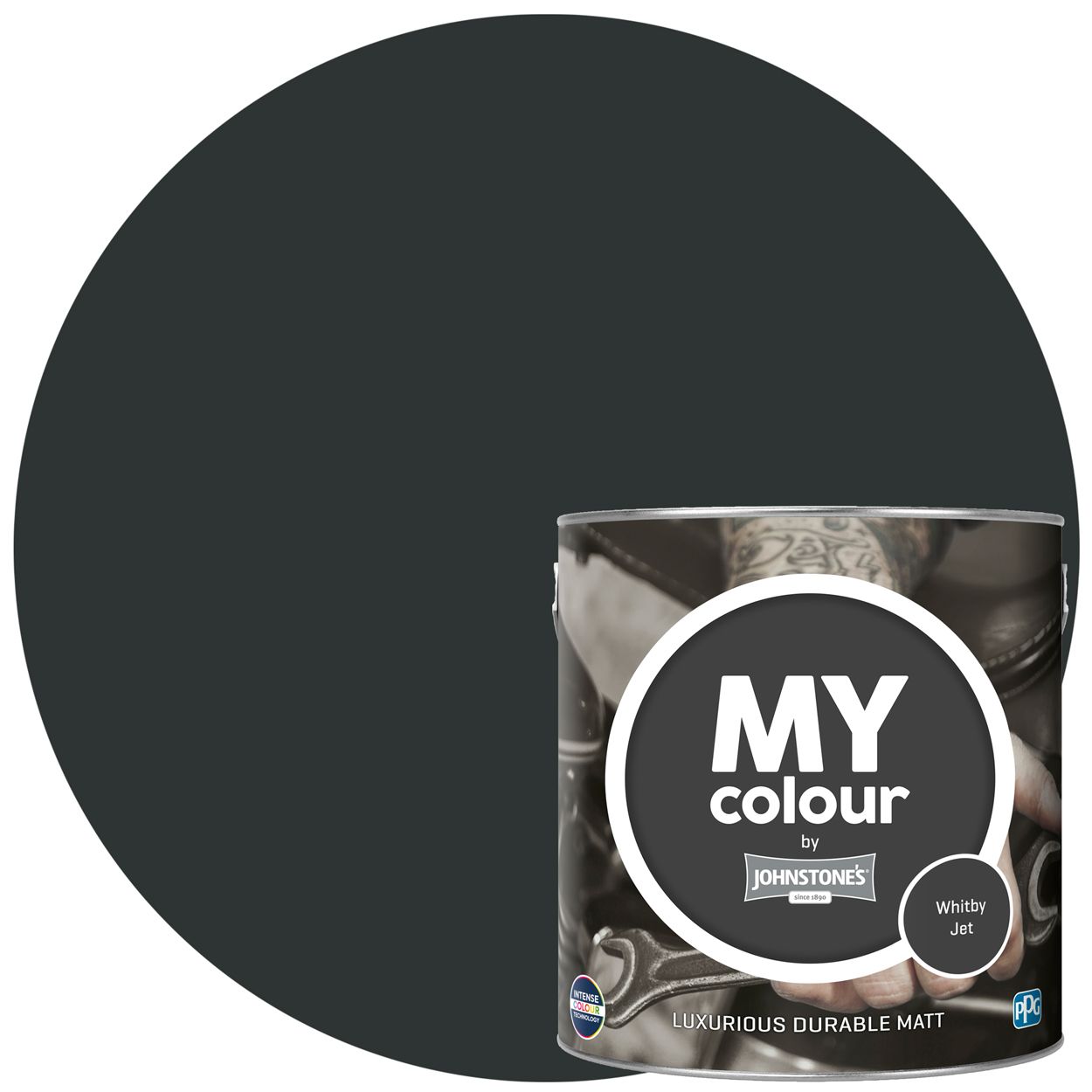 My Colour Durable Matt Whitby Jet 2.5L